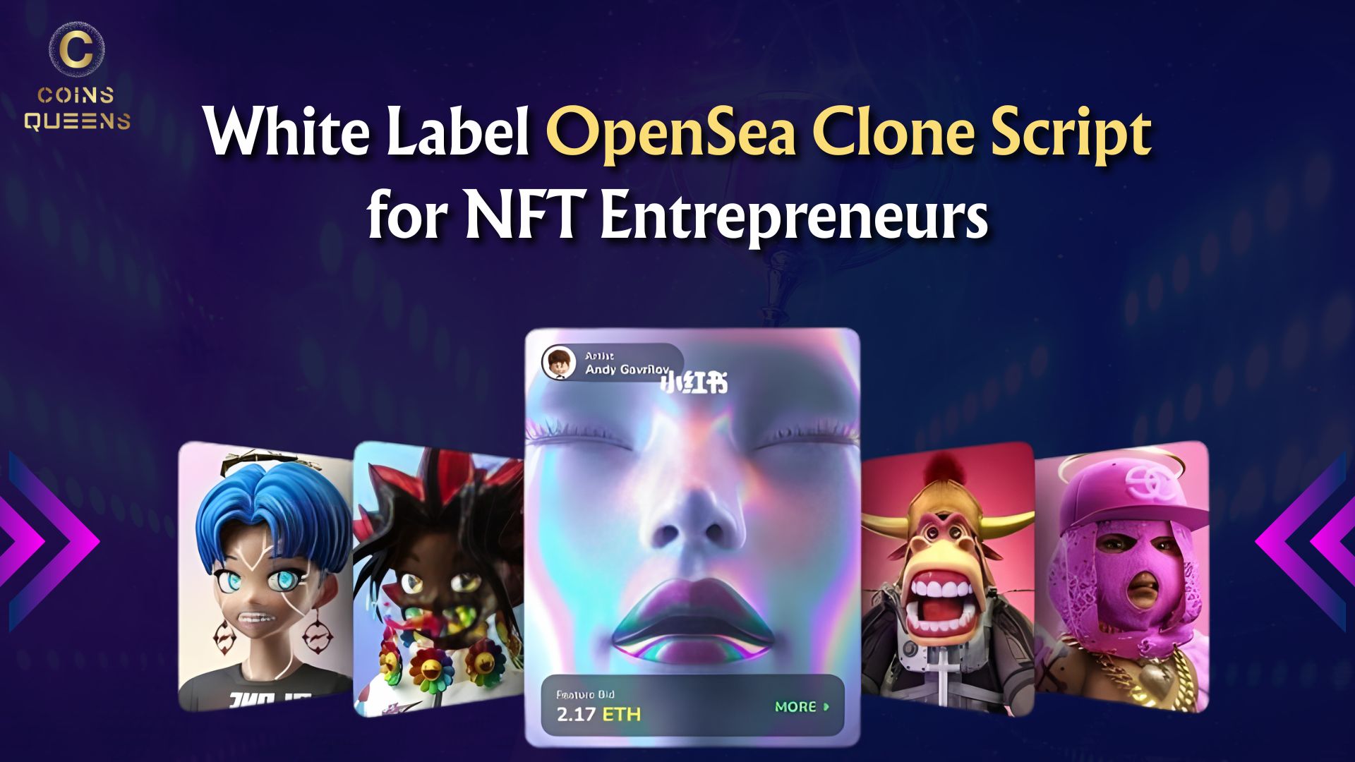 White Label OpenSea Clone Script for NFT Entrepreneurs